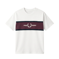 Fred Perry Embroidered Panel Tee