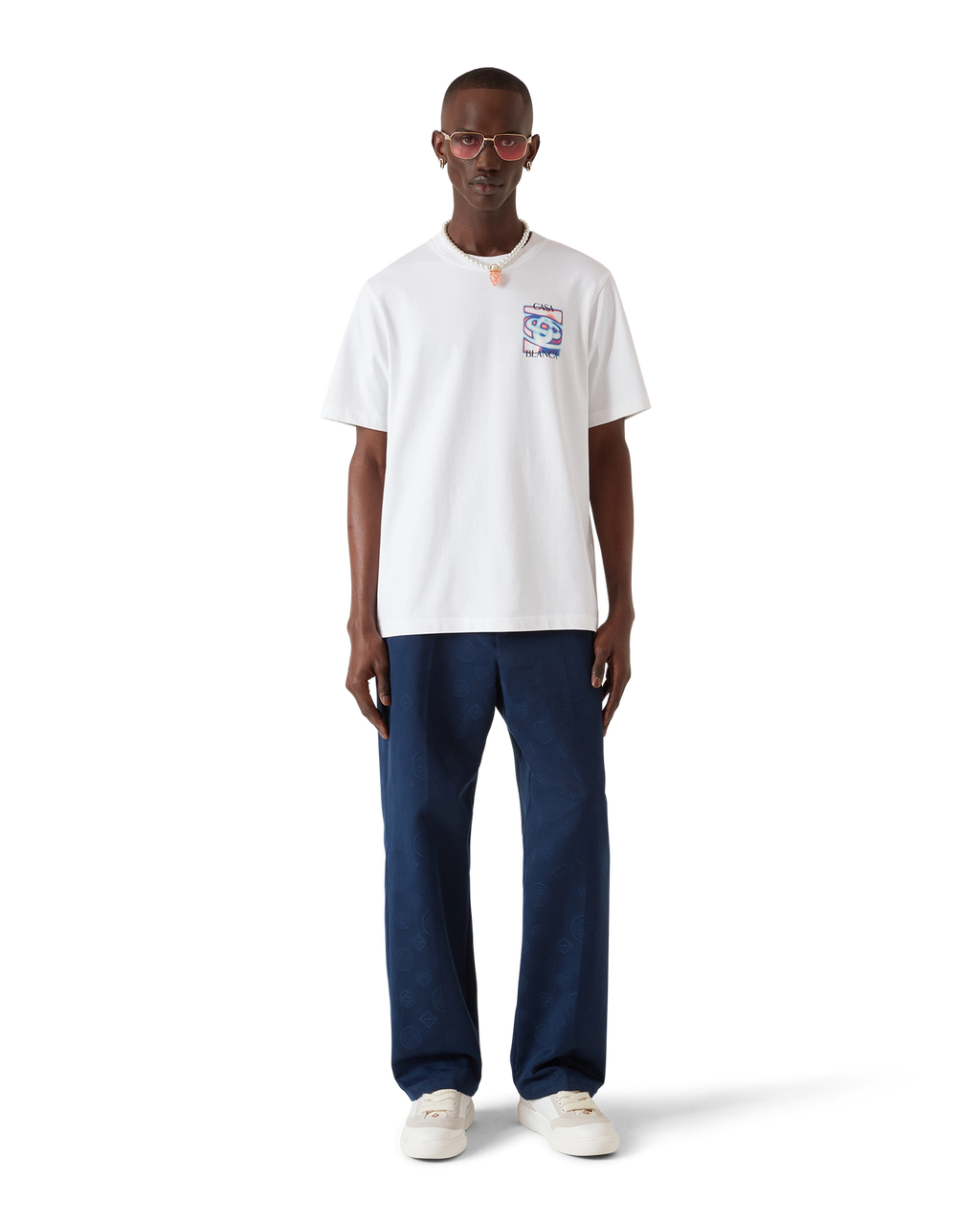 Casablanca Heat Map Logo Tee