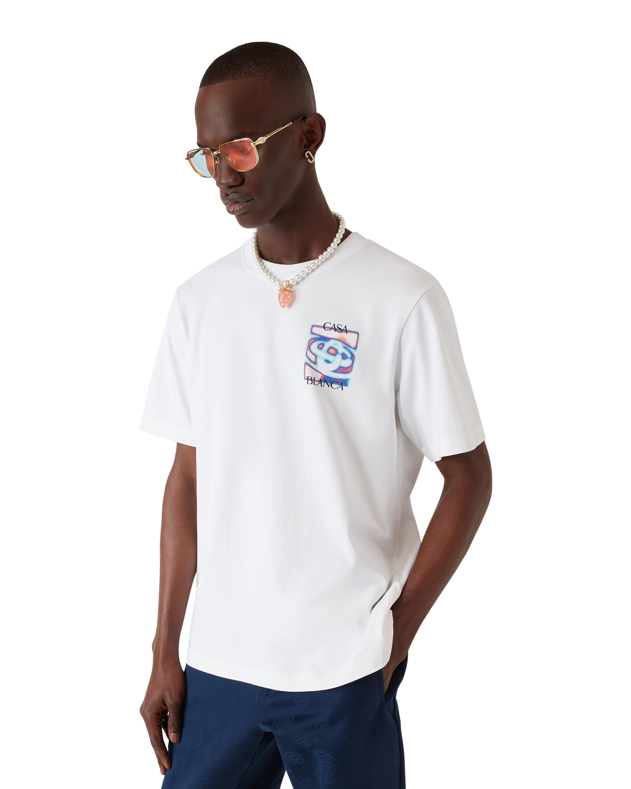 Casablanca Heat Map Logo Tee